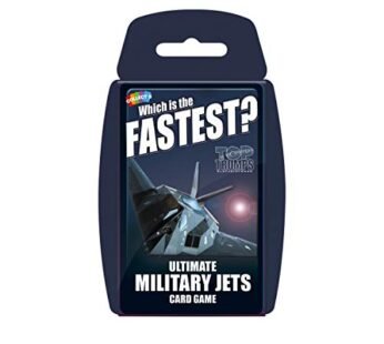 Top Trumps Ultimate Military Jets Classic Card Game, Learn about the Dassault Rafale and t