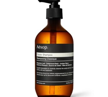 Aesop Classic Shampoo – Hydrates and Softens Hair – Mild Blend of Cedarwood Bark and Junip