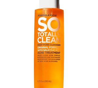 Formula 10.0.6 So Totally Clean Deep Pore Cleanser (6.75 Fl. Oz.) Salicylic Acid Face Tone