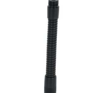 Gator Frameworks Flexible Black Gooseneck for Microphone; 6″ Length (GFW-MIC-GN6)