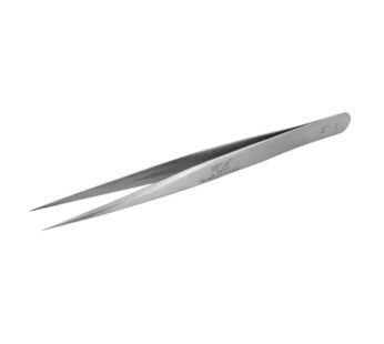 LASHVIEW Lash Tweezer, Vetus Straight Pointed Eyelash Tweezers for Profissional Grafting E