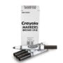 Crayola Broad Line Markers - Black (12ct), Markers for Kids, Bulk School Supplies for Teac