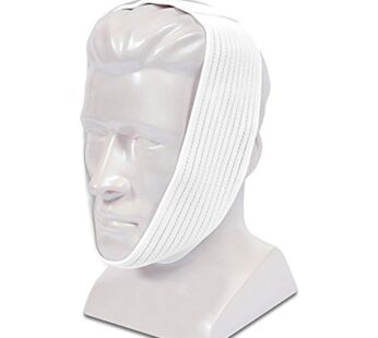 PRIMADA Premium White Chin Strap with Extra Support by AG Industries