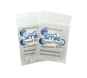Billy Bob Replacement Thermal Adhesive Fitting Beads for Fake Teeth Package of 2