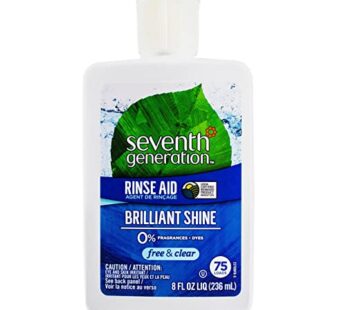 Seventh Generation Rinse Aid Free and Clear — 8 fl oz, Packaging May Vary