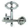 KEY II Hanayama Cast Metal Brain Teaser Puzzle (Level 2)