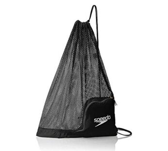 Speedo Unisex-Adult Ventilator Mesh Equipment Bag, Speedo Black