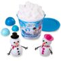 Play Visions Floof Modeling Clay - Reuseable Indoor Snow - Mr. & Mrs Snowman Set With Endl
