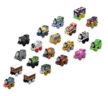 Thomas & Friends MINIS Toy Train 20 Pack for Kids Miniature Engines & Railway Vehicles for