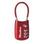 Master Lock 4688D Set Your Own Combination TSA Approved Luggage Lock, 1 Pack, Red