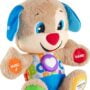 Fisher-Price Baby & Toddler Toy Laugh & Learn Smart Stages Puppy Musical Plush with Lights