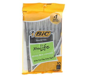 BIC Round Stic Ballpoint Pen – -GSMP101BK
