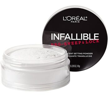 L’Oreal Paris Makeup Infallible Pro-Sweep and Lock Loose Matte Setting Face Powder