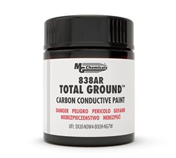 MG Chemicals 838AR-15ML Carbon Print Acrylic (Conductive Paint) , 12 mL, 0.4 Fl Oz (Pack o