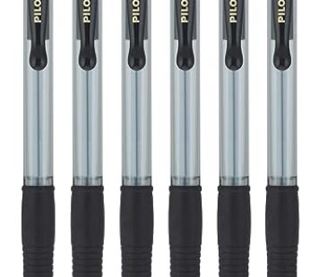 Pilot G2 Mechanical Pencils, 0.7mm HB Lead, Black/Clear Barrels, 6 Pack