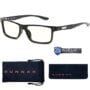 GUNNAR - Premium Reading Glasses - Blocks 65% Blue Light - Vertex, Onyx, Amber Tint, Pwr +