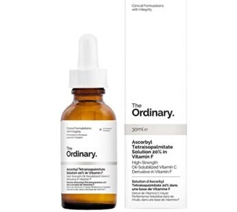 The Ordinary Ascorbyl Tetraisopalmitate Solution 20% in Vitamin F , Oil, 30ml