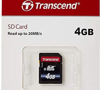Transcend 4GB Class 10 SDHC Card (TS4GSDHC10)