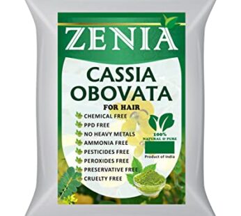 Zenia 100% Pure Neutral Henna Powder (Cassia Obovata) | 200 grams (7 oz) | Colorless Henna