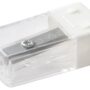 MUJI Small White pencil sharpener MADE IN JAPAN NEW 2013