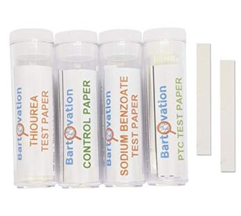 Bartovation Super Taster Test Genetics Lab Kit with Instructions, Phenylthiourea (PTC), So