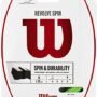 Wilson Revolve Spin 16 Tennis String - Set, Green