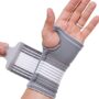 NeoTech Care Hand Palm Wrist Support, Gray (Size L, 1 Unit)