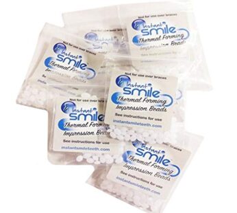 8 Packages of Instant Smile Billy Bob Replacement Thermal Adhesive Fitting Beads for Fake