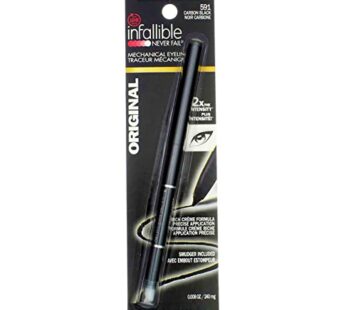 L’Oreal Infallible Never Fail Eyeliner, Carbon Black [591], 0.08 oz