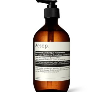 Aesop Reverence Aromatique Hand Wash – Cleanse and Exfoliate the Hands – With Botanical Ex