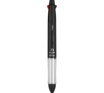 Pilot Dr. Grip 4+1 Multi-Function Refillable & Retractable Ballpoint Pen + Pencil, Fine Po