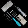 Airgoesin  Upgraded Tonsil Stone Remover Tool, Blue, 5 Tips, Tonsillolith Pick Case + 1 Ir