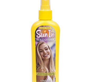 Sun-In Hair Lightener Spray, Lemon, 4.7 Ounce