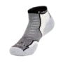 Thorlo Unisex Experia CoolMax Mini Crew Sock, White/Black, Small/ Men's 6-8 Ladies 7-9