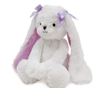 Bedtime Originals Wood Plush Bunny Sasha, Lavender