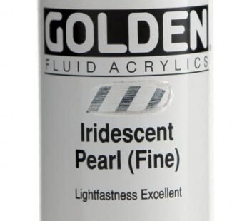 Golden Fluid Acrylic Paint 1 Ounce-Iridescent Pearl Fine