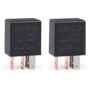 EHDIS 5 Pin Relay 12V 30A SPDT Multi-Purpose Relay Heavy Duty Standard Relay Kit Pack of 2