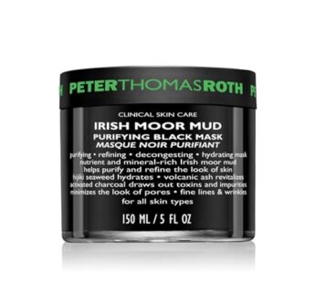 Peter Thomas Roth | Irish Moor Mud Purifying Black Mask | Decongesting Facial Mask, Helps