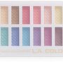 L.A. COLORS 16 Color Eyeshadow Palette, Haute, 1.02 Ounce