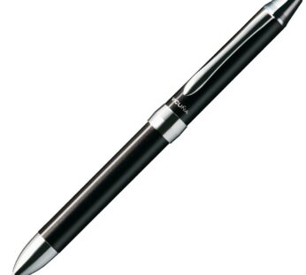 Pentel Multi Function Pen Vicuna EX, Fine Ballpoint Pen and 0.5mm Mechanical Pencil, Black