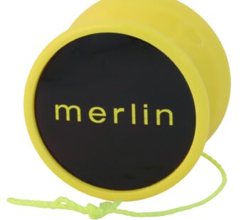 Yoyo King Merlin Pro Yoyo with Ball Bearing Axle and Extra String (yellow)