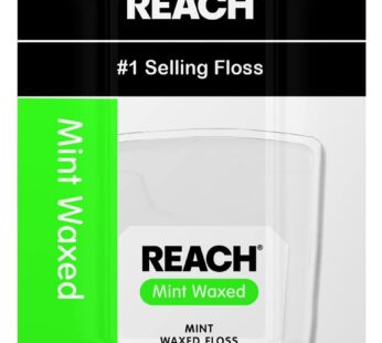 Johnson&Johnson Reach Mint Waxed Dental Floss 55 Yd (Pack of 2)