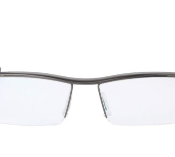 Agstum Pure Titanium Half Rimless Business Glasses Frame Eyeglasses Clear Lens