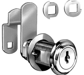 Disc Tumbler Cam Lock, Nickel, Key C415A