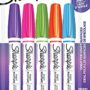 Sharpie Oil-Based Paint Markers, Medium Point, Bright Colors, 5 Count - Great for Rock Pai