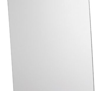 School Smart Rounded Corner Personal Acrylic Mirror with Magnetic Back, 5 L x 7 W in, Asso