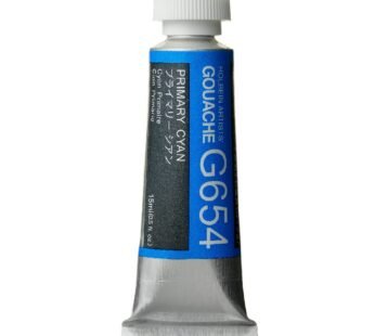 HOLBEIN ARTISTS COLORS G654 DESIGNERS GOUACHE 15ML PRIMARY CYAN