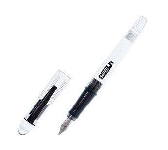 Super5 Pens & Inks Germany Fountain Pen, 0.5mm, Transparent