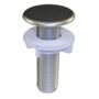Danco 89478 Sink Hole Cover, 1-3/4 In W, 3 In L Shank, Plastic, Brushed Nickel