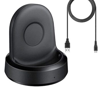 EXMRAT Compatible with Samsung Gear Sport Charger, Replacement Charging Dock Cradle for Sa